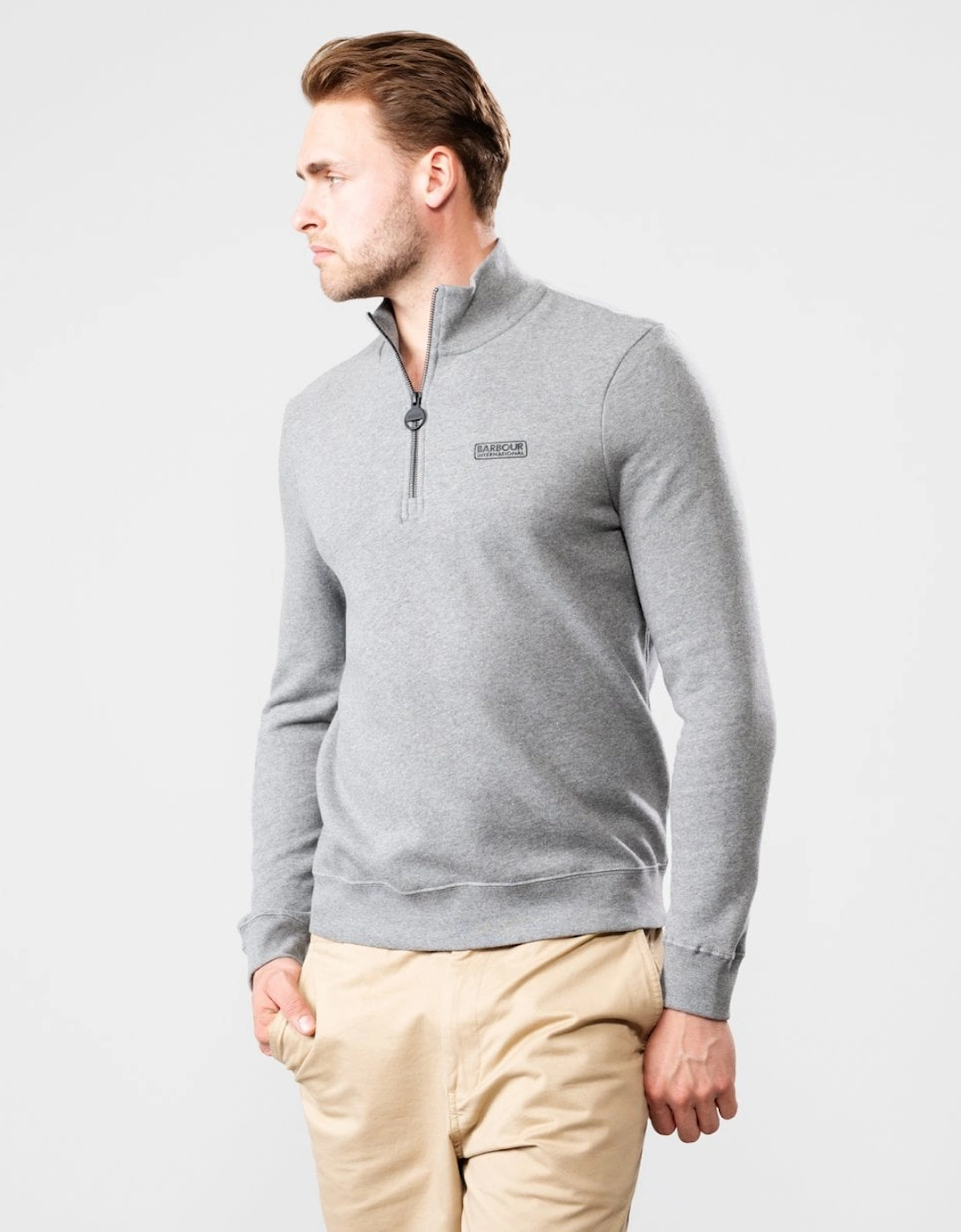 Essential Half-Zip Mens Sweatshirt