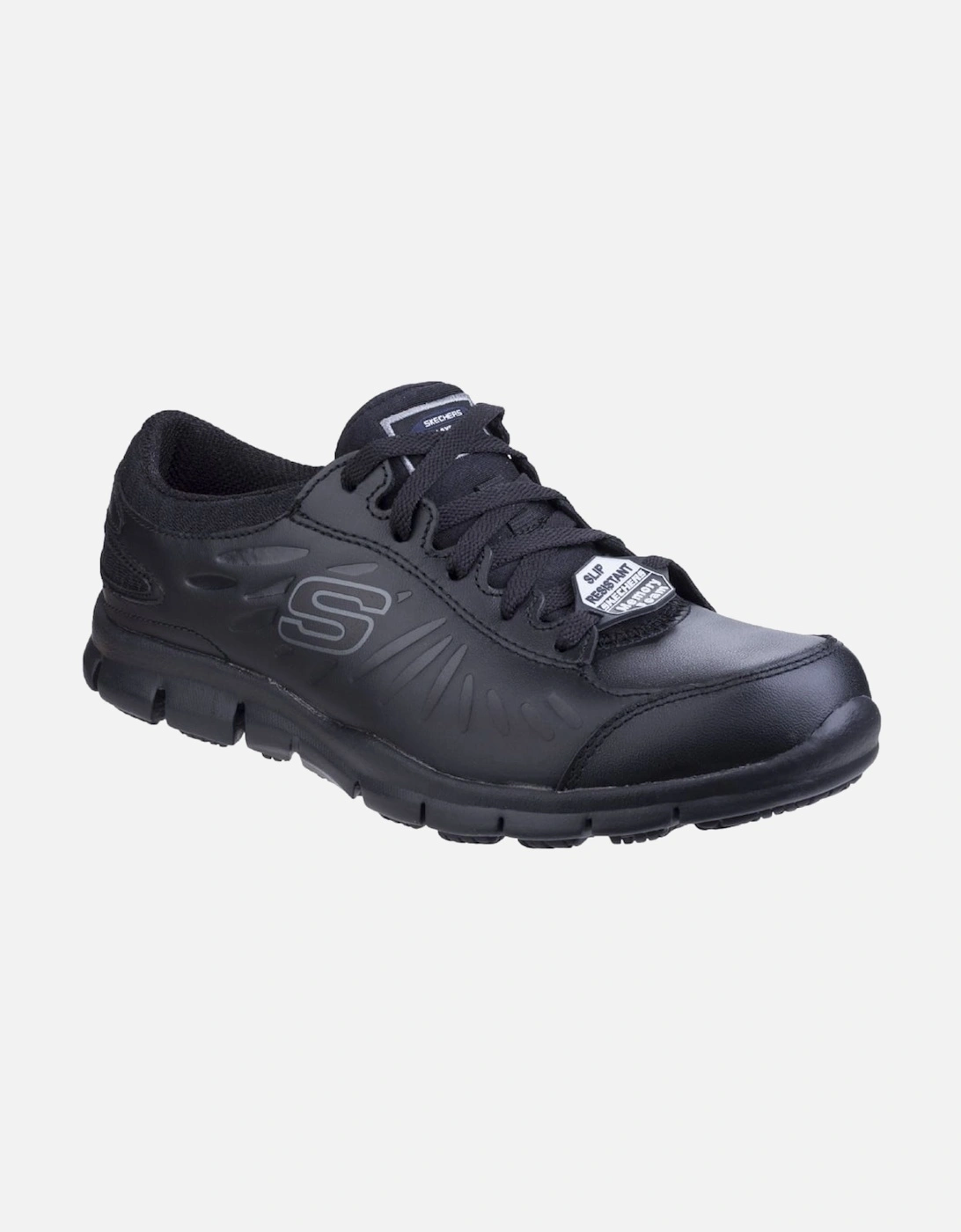 Eldred Slip Resistant Womens Work Shoes, 5 of 4