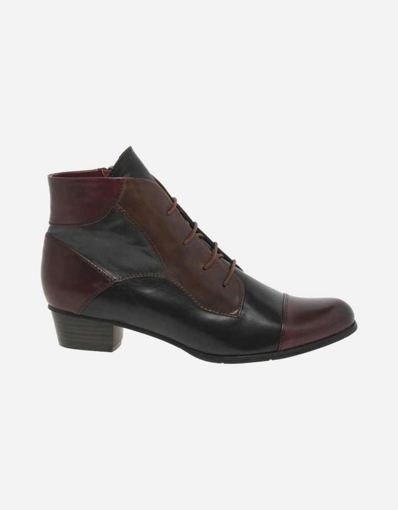 Stefany 123 Womens Victorian Ankle Boots