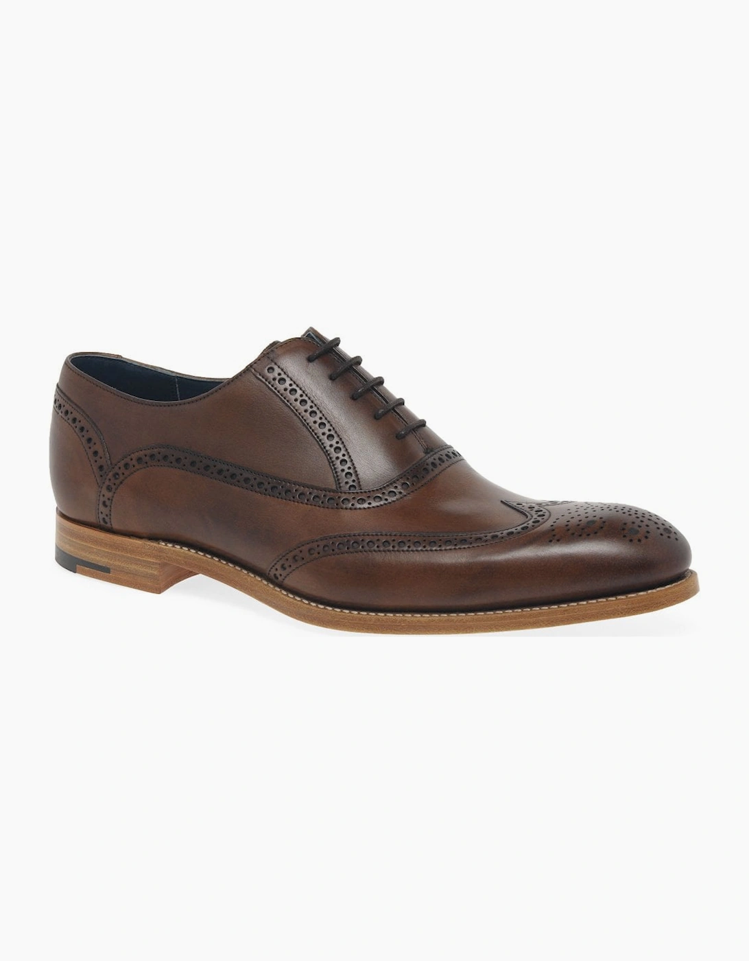 Barker Men's Valiant Mens Formal Brogues - Brown - Size: 9.5