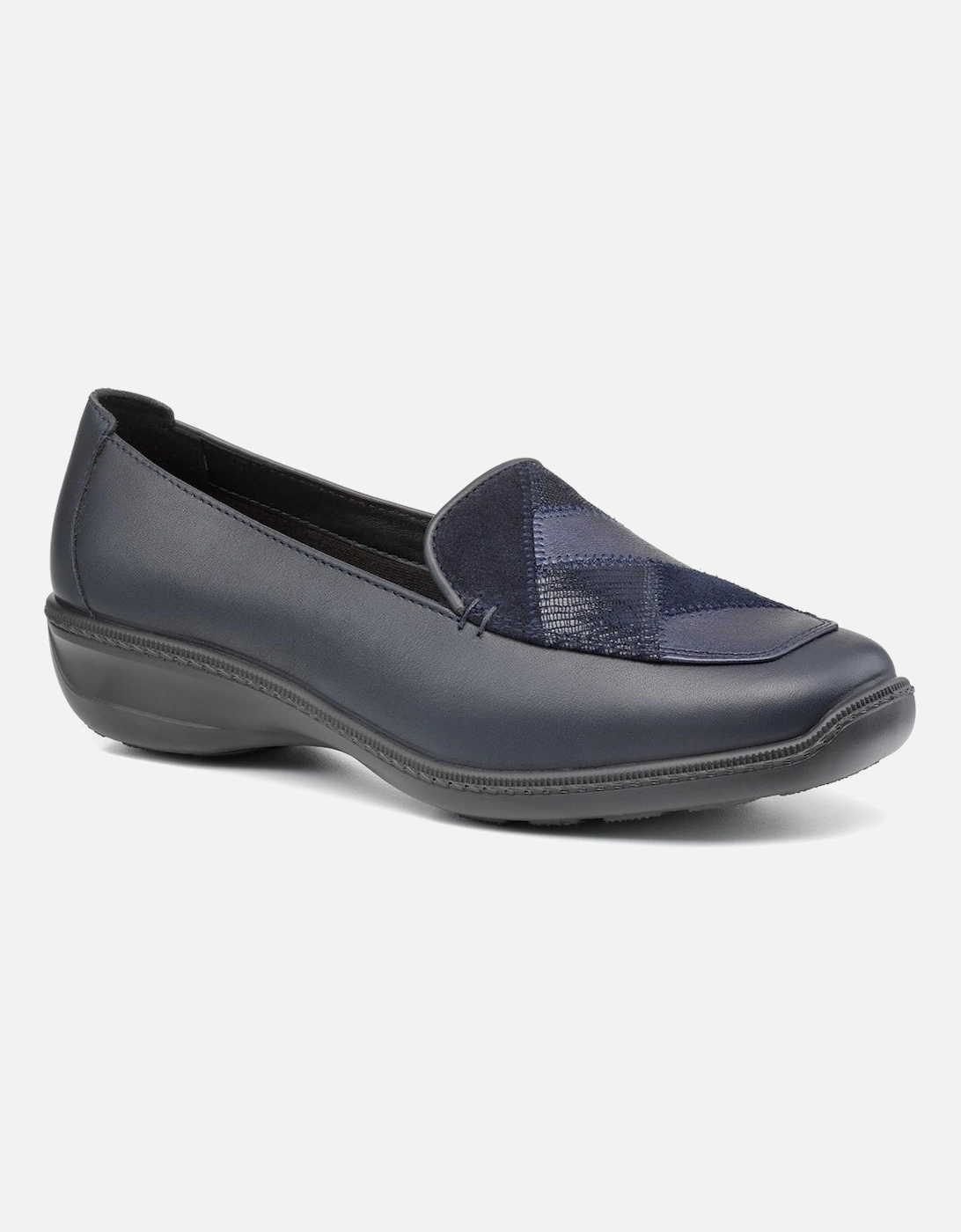 Faith II Womens Wide Fit Slip On Shoes, 5 of 4