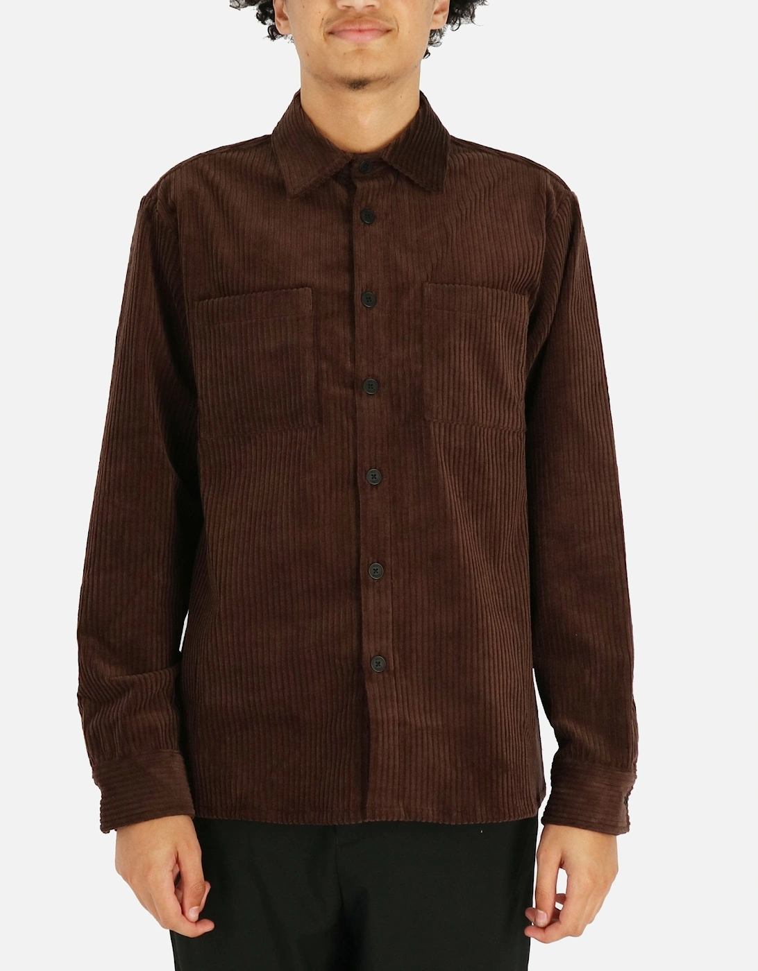 Whiting Cord Brown Overshirt, 5 of 4