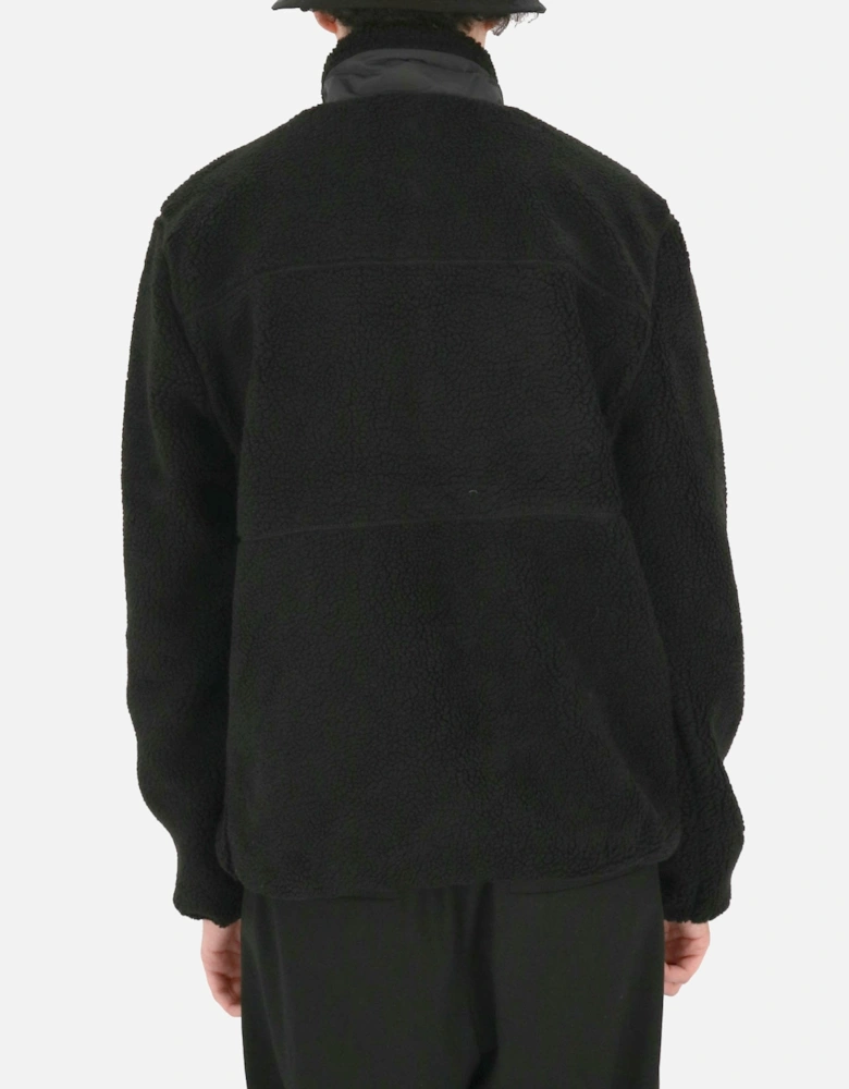 P Bear Black Fleece Jacket