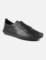 Black Sole Leather