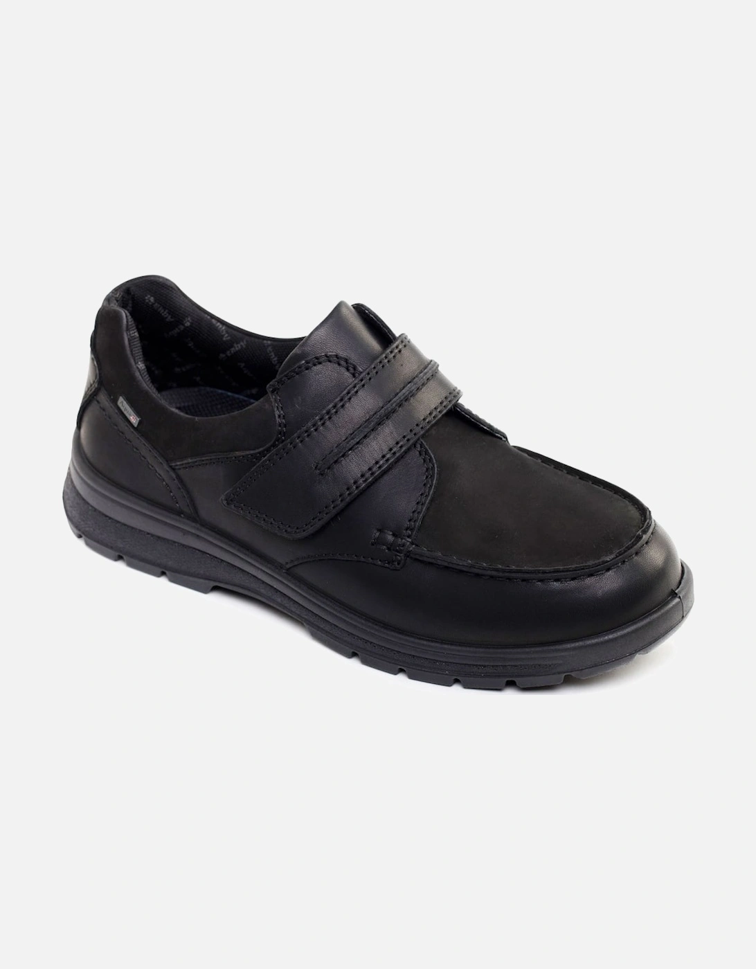 Padders Mens Trek Mens Waterproof Leather Shoes - Black - Size: 12
