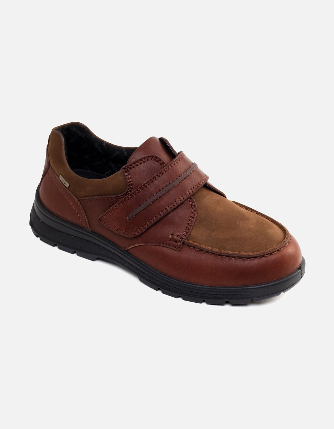 Trek Mens Waterproof Leather Shoes, 2 of 1