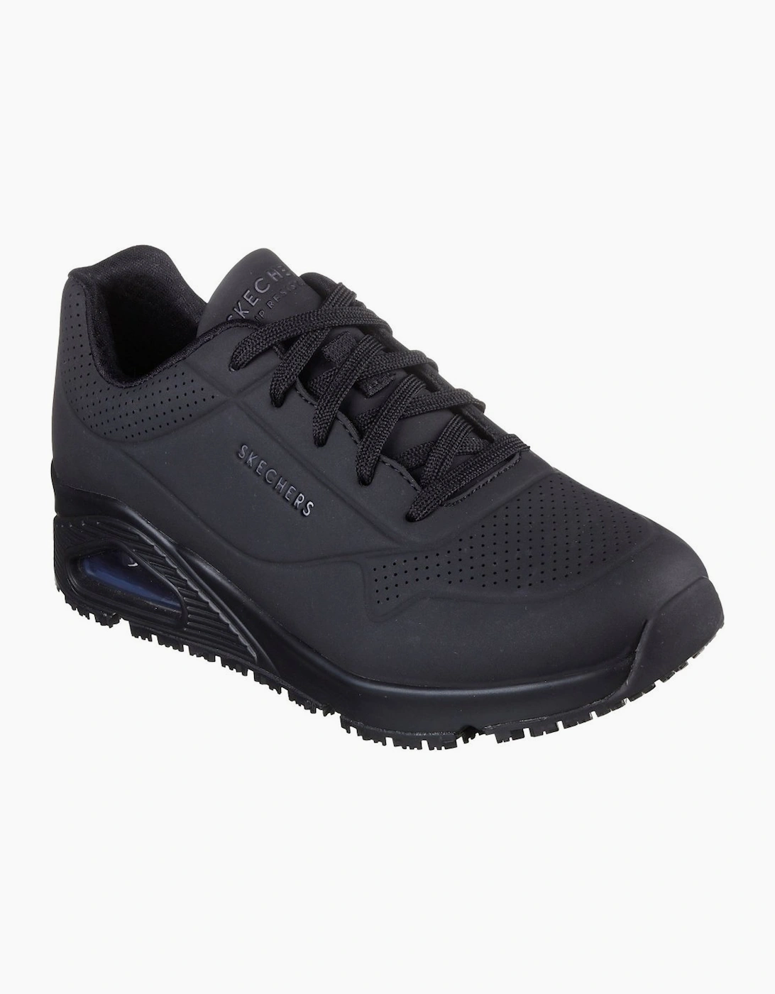 Skechers Women's Relaxed Fit: Uno SR Womens Safety Trainers - Black - Size: 7