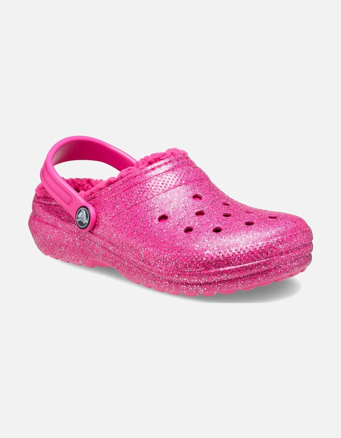 Toddlers Classic Glitter Girls Slippers, 7 of 6