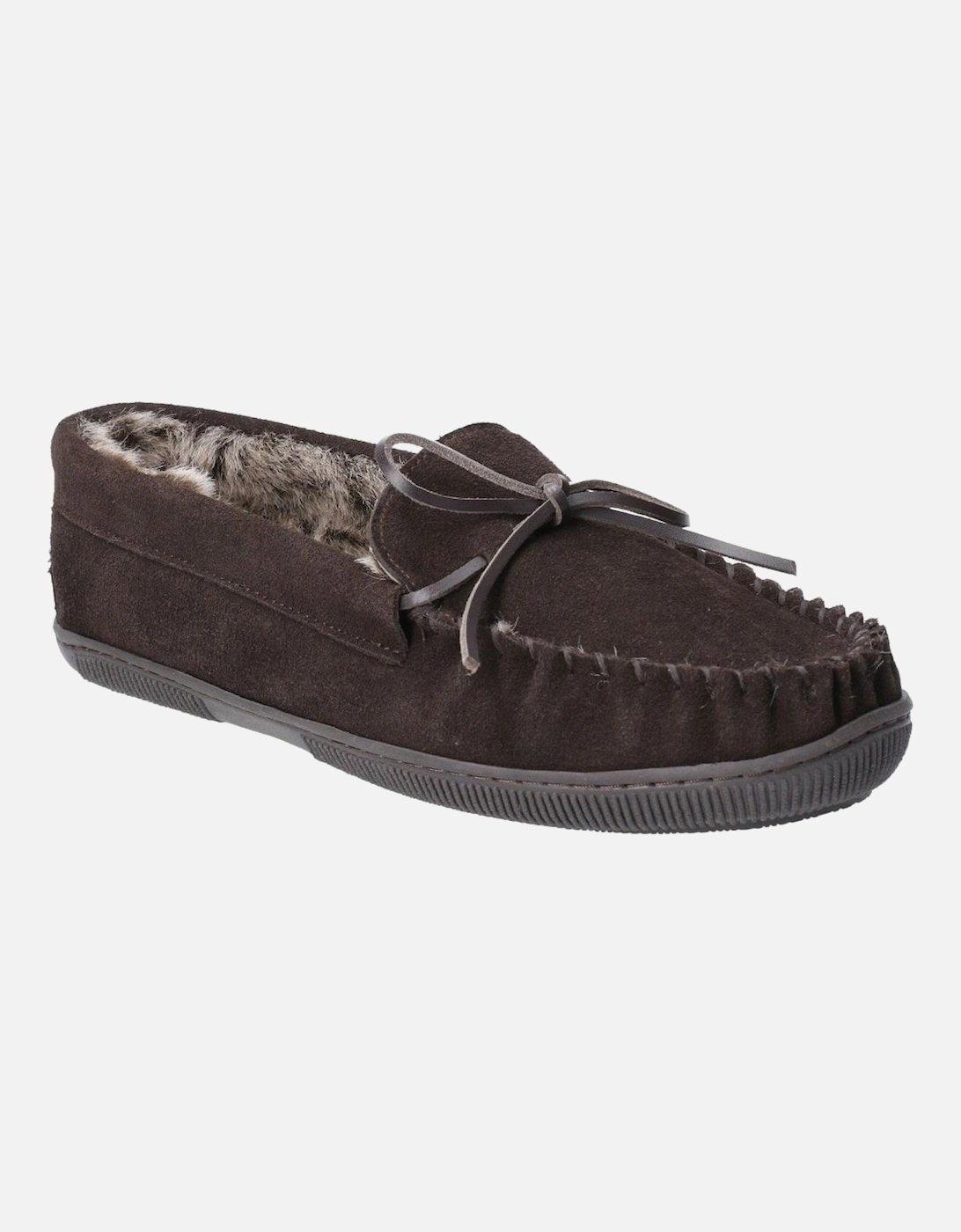 Hush Puppies Men's Brown Ace Slippers - Size 9