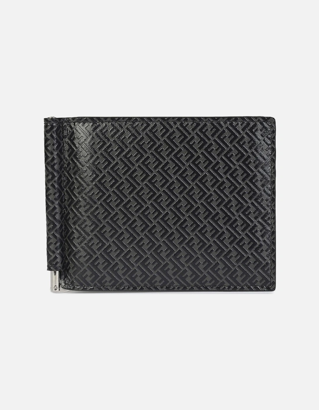 Fendi Men's FF Slim Wallet - Grey - Size: 0