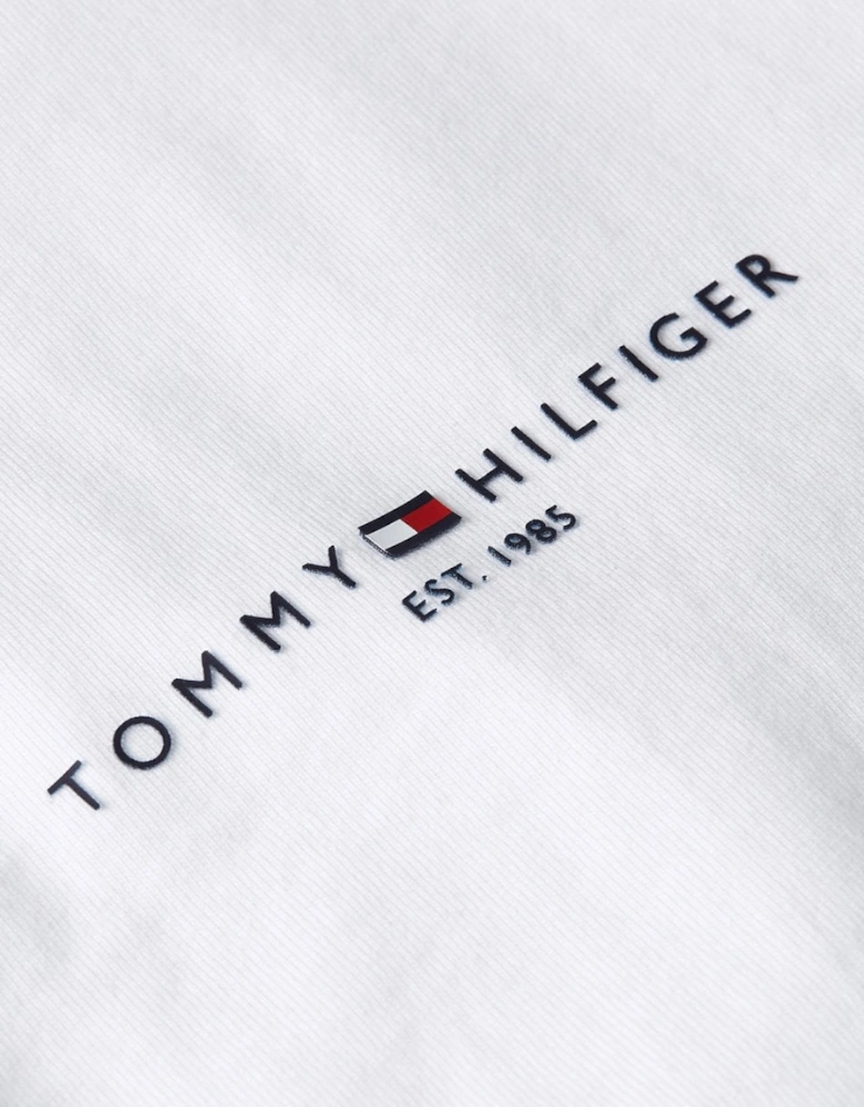 Tommy Logo Tipped Mens T-Shirt