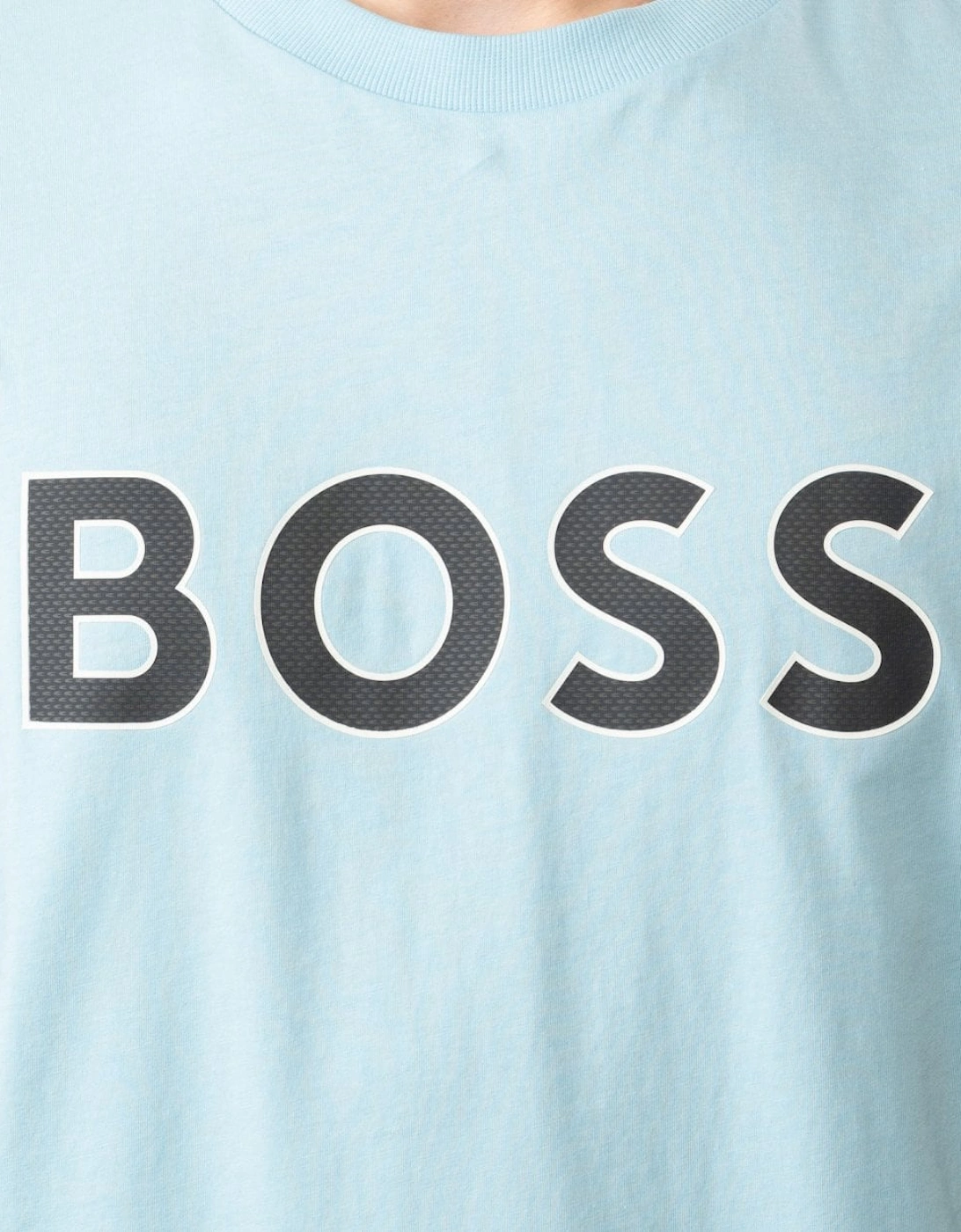 BOSS Green Tee 1 Large Logo Mens T-Shirt