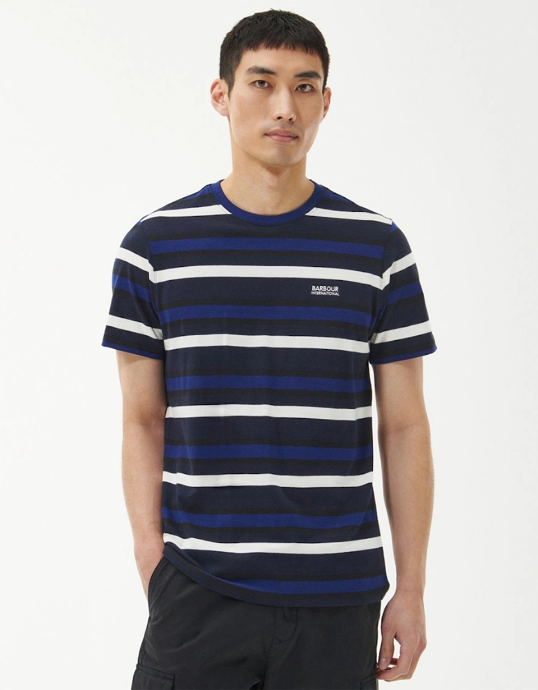 Gauge Stripe Mens T-Shirt, 7 of 6