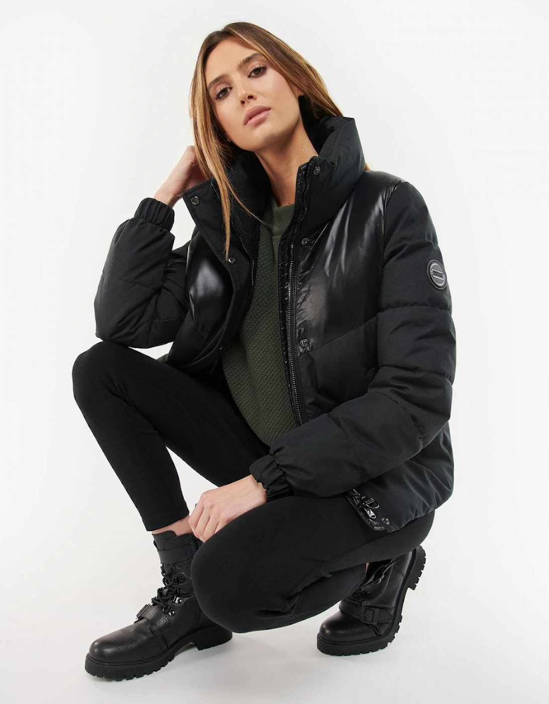Titanium Womens Quilted Jacket
