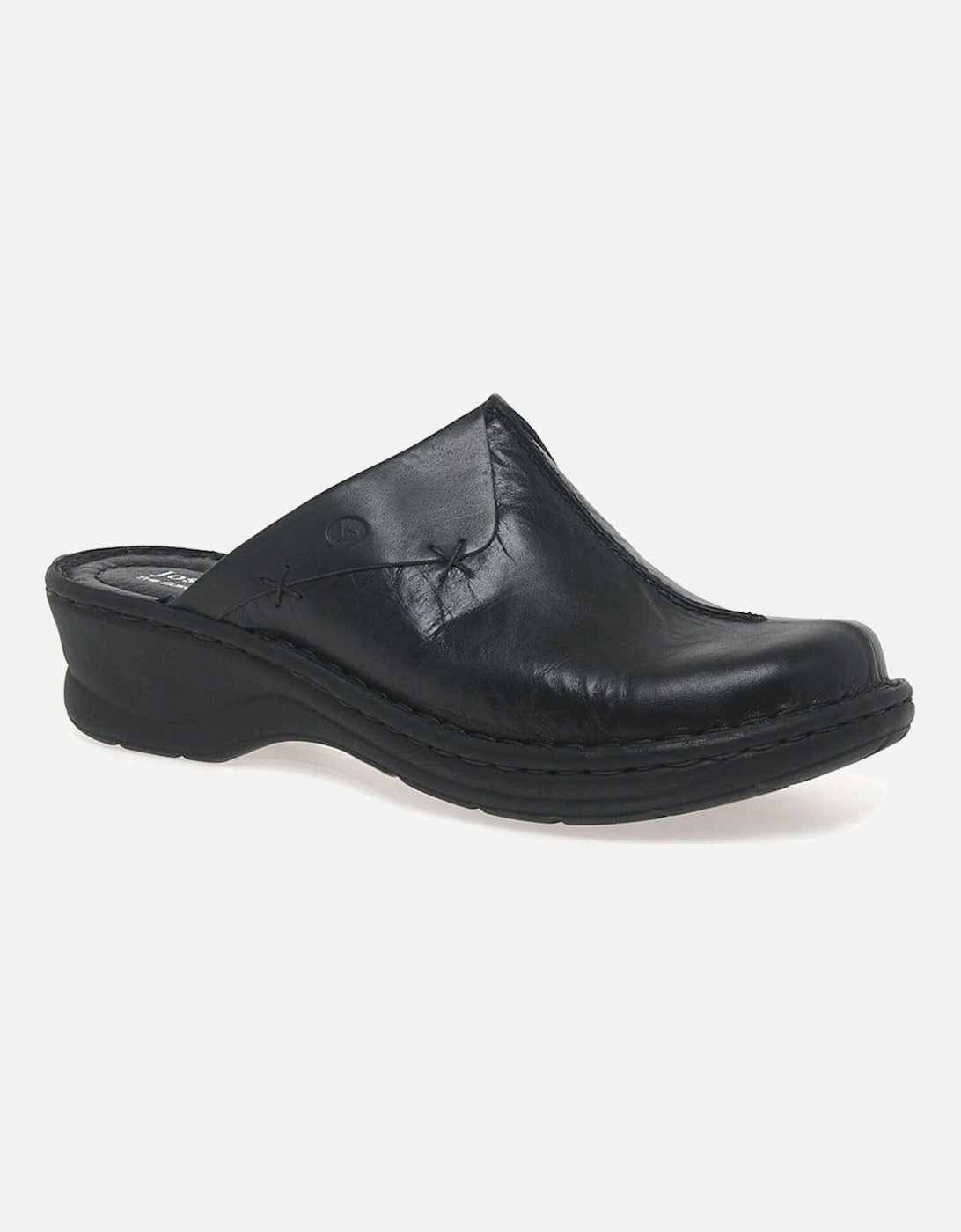 Catalonia Cerys Womens Leather Clogs, 5 of 4