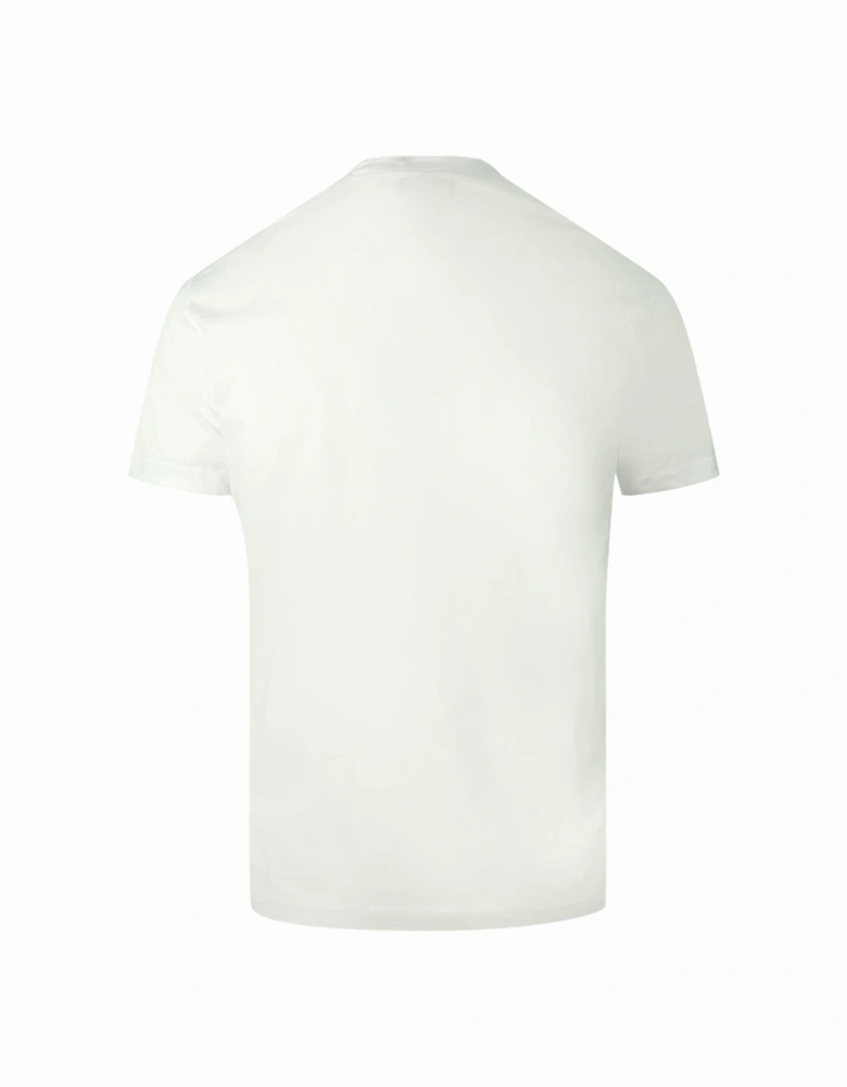Underlined Logo Cool Fit White T-Shirt