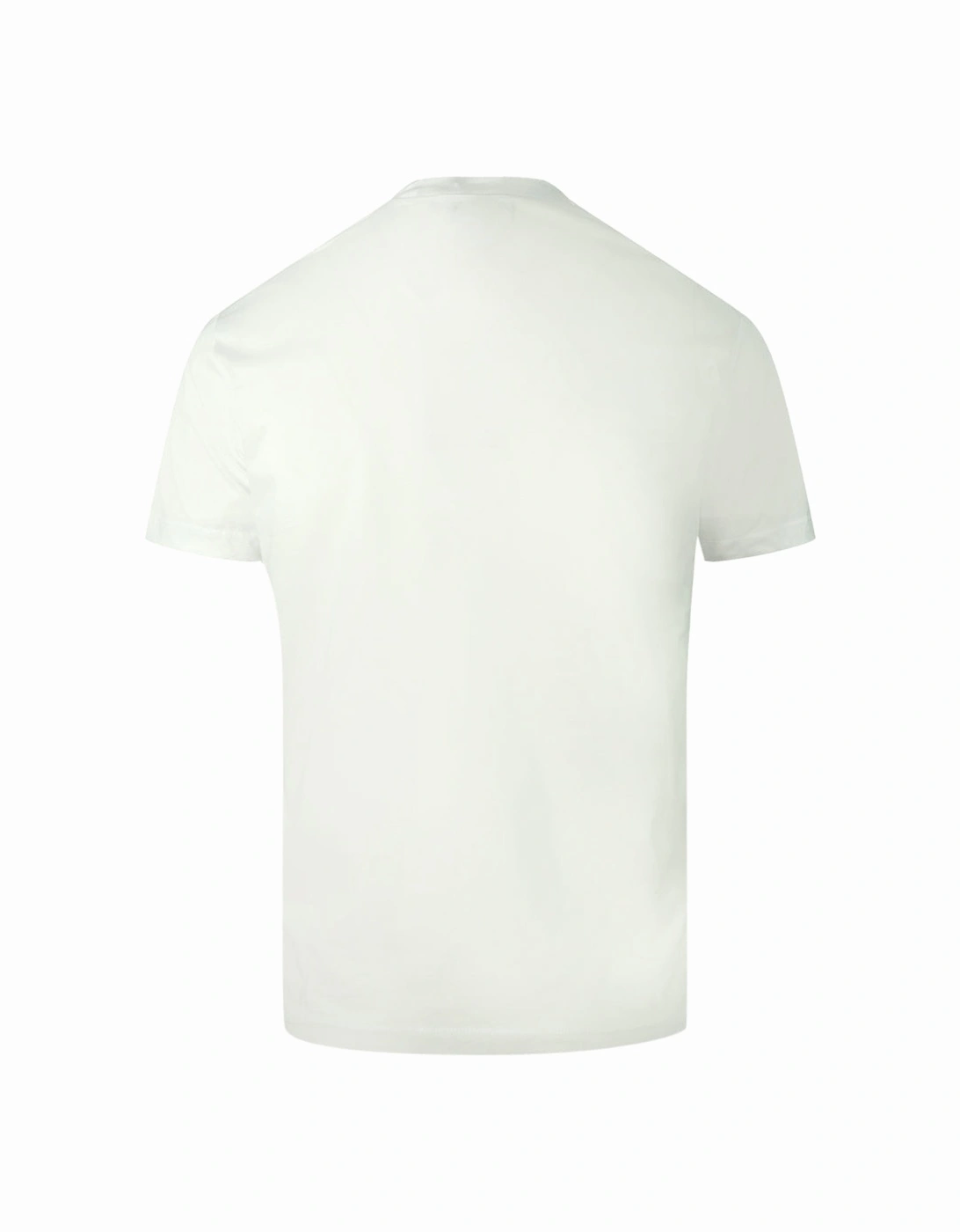 Gold Bold Logo White T-Shirt