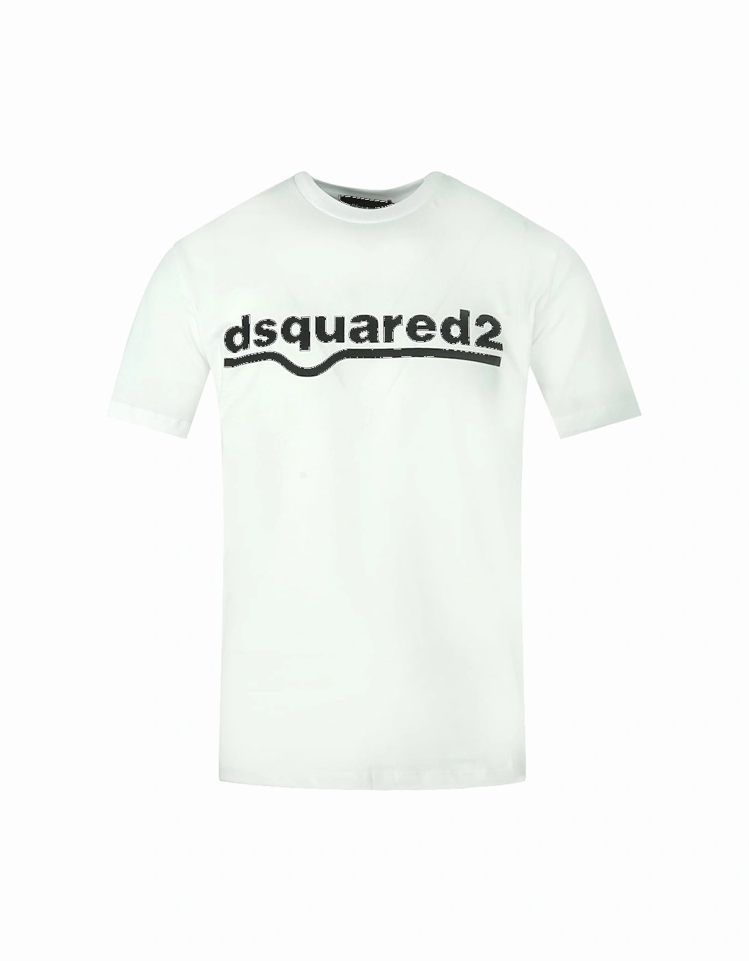 Underlined Logo Cool Fit White T-Shirt, 3 of 2