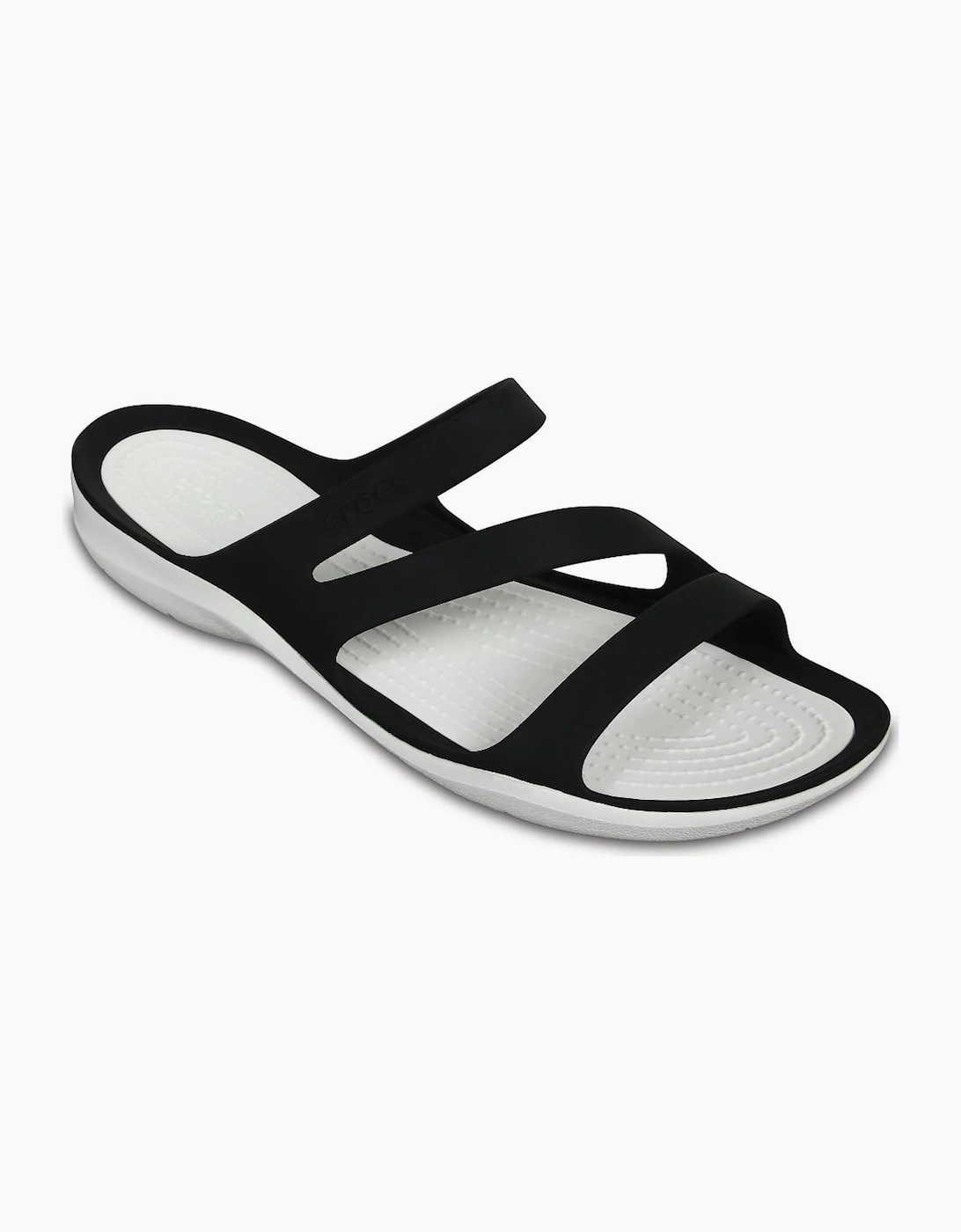 Crocs Women's Black Swiftwater Casual Sandals - Size: 6
