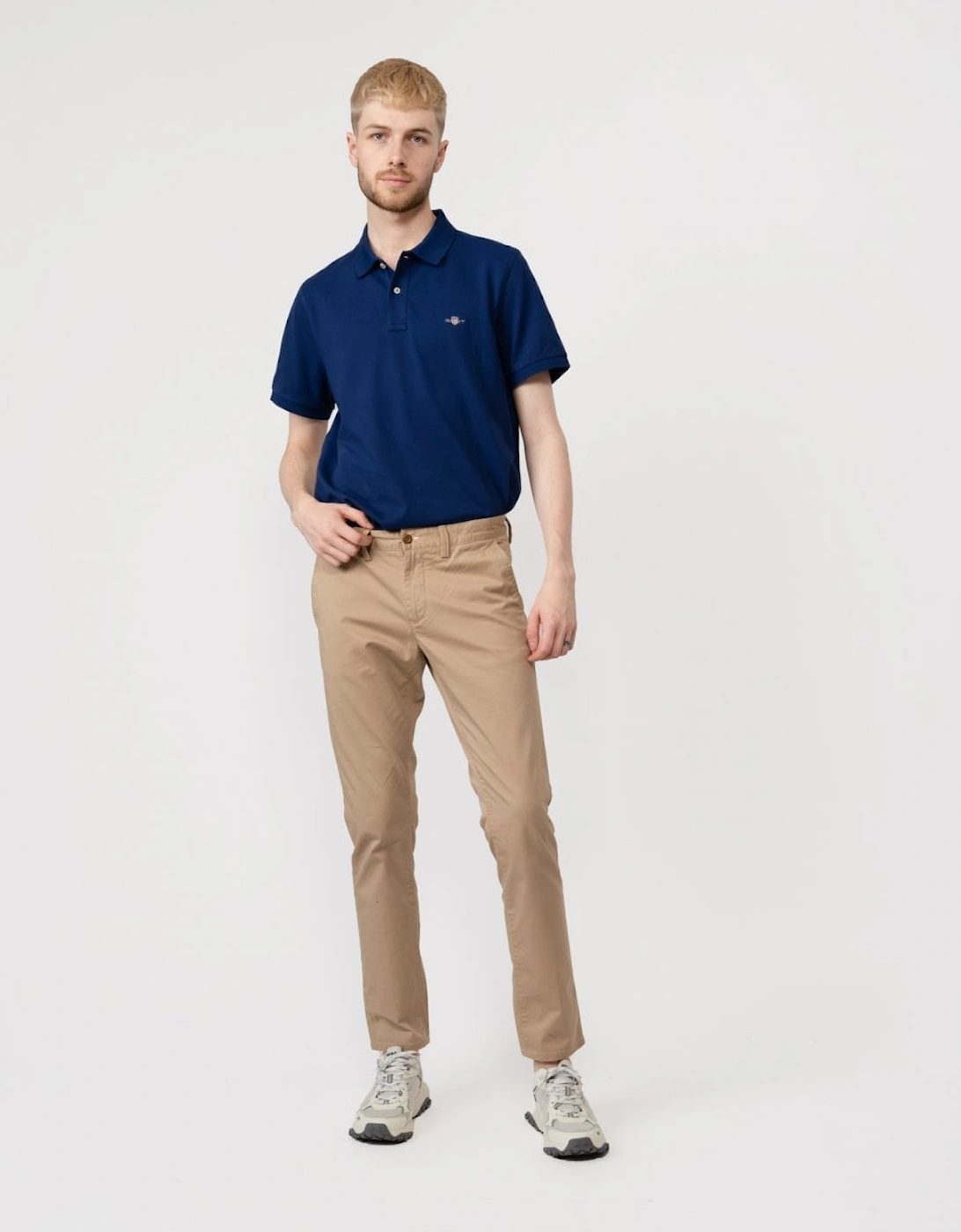 Hallden Mens Twill Chinos