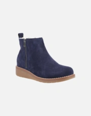 Navy Suede