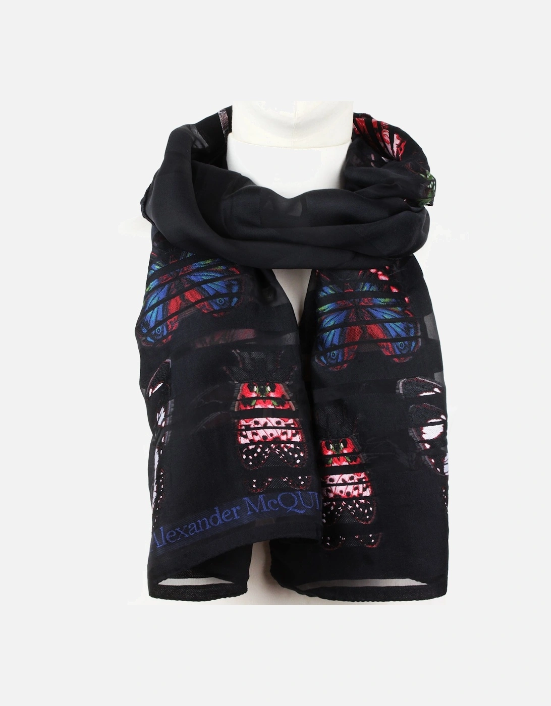 Alexander McQueen Scarf - Black - Size: ONE size