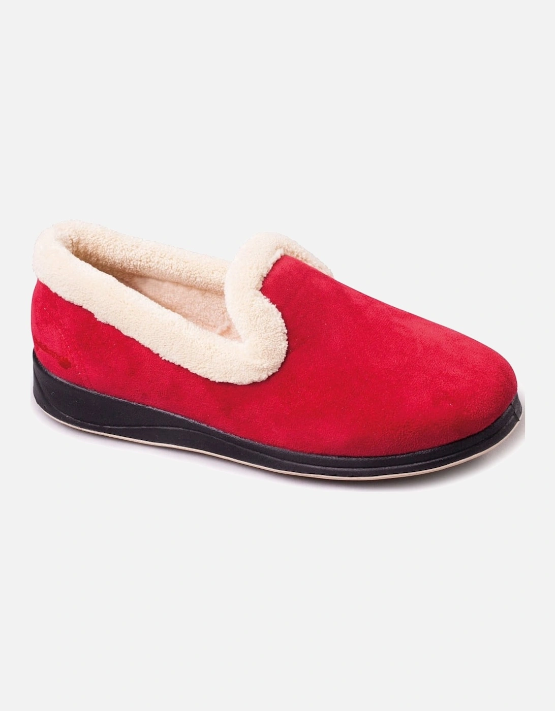 Repose Womens Fully Lined Slippers, 2 of 1