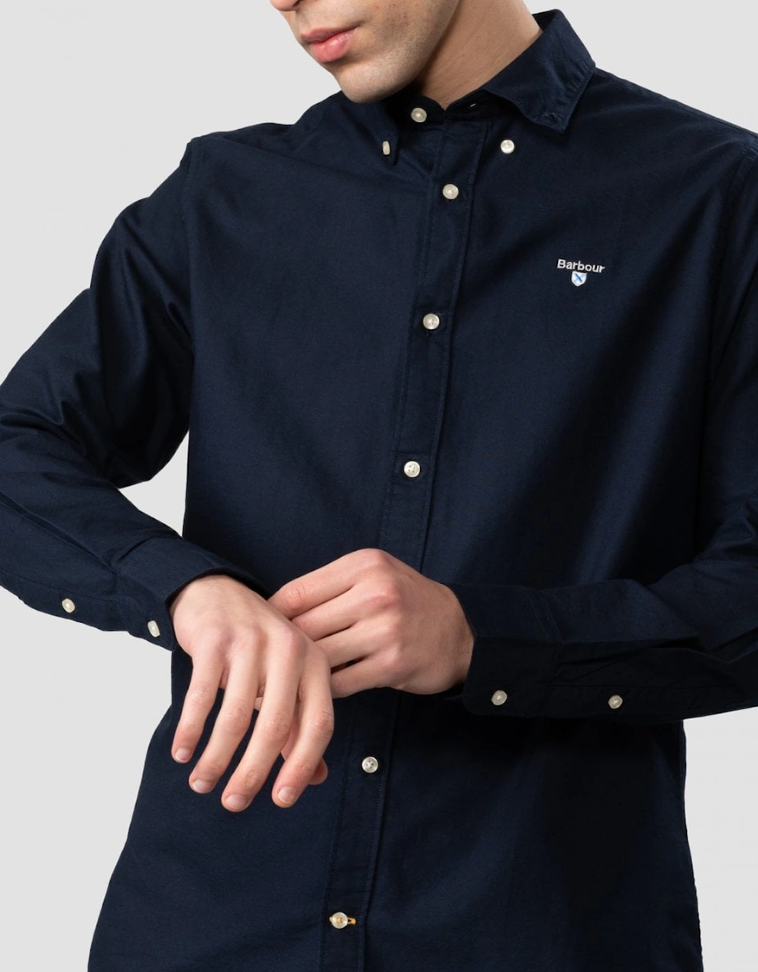 Oxtown Long Sleeve Mens Tailored Shirt