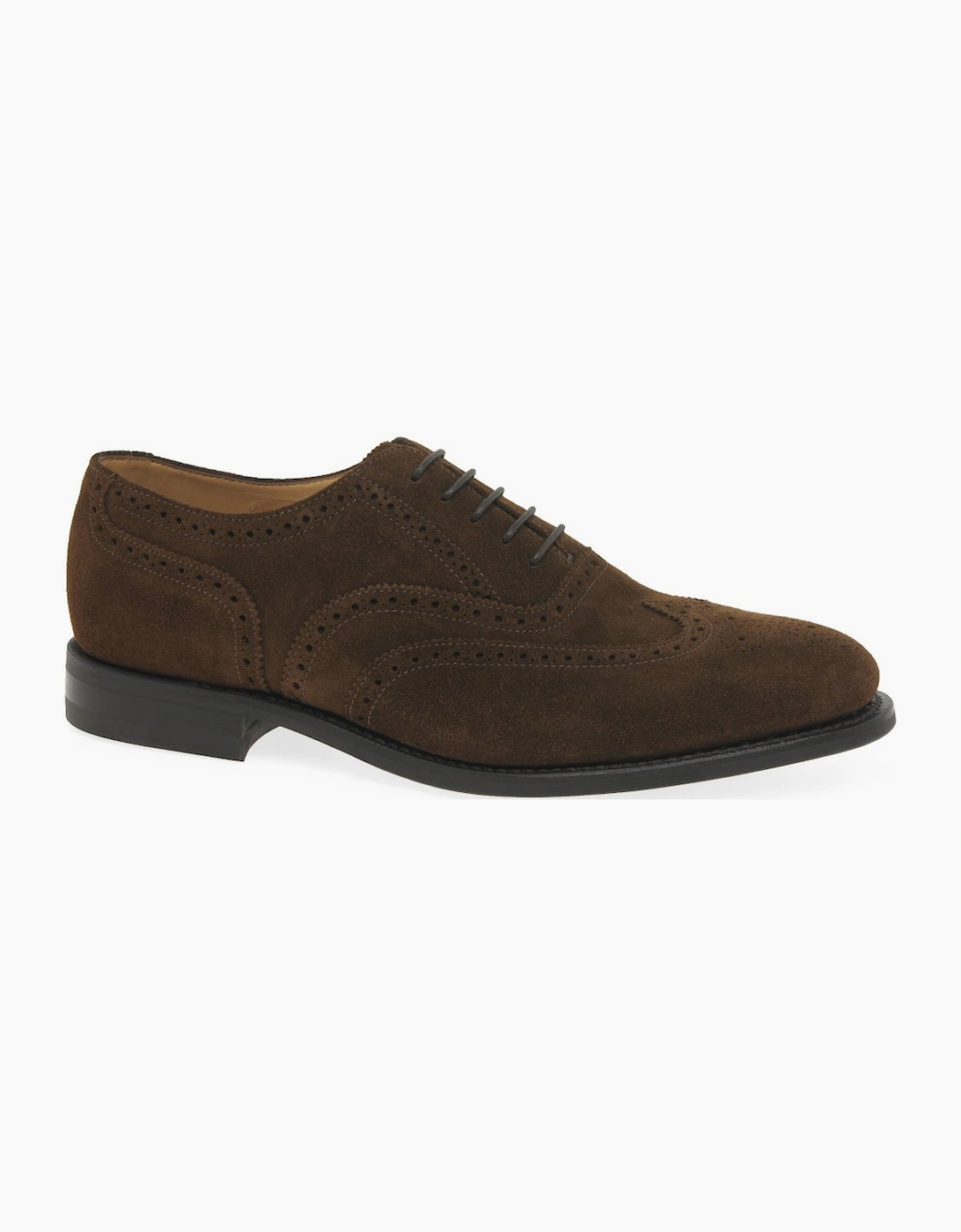 Loake Men's 302 SRG Mens Suede Brogues - Brown - Size: 8
