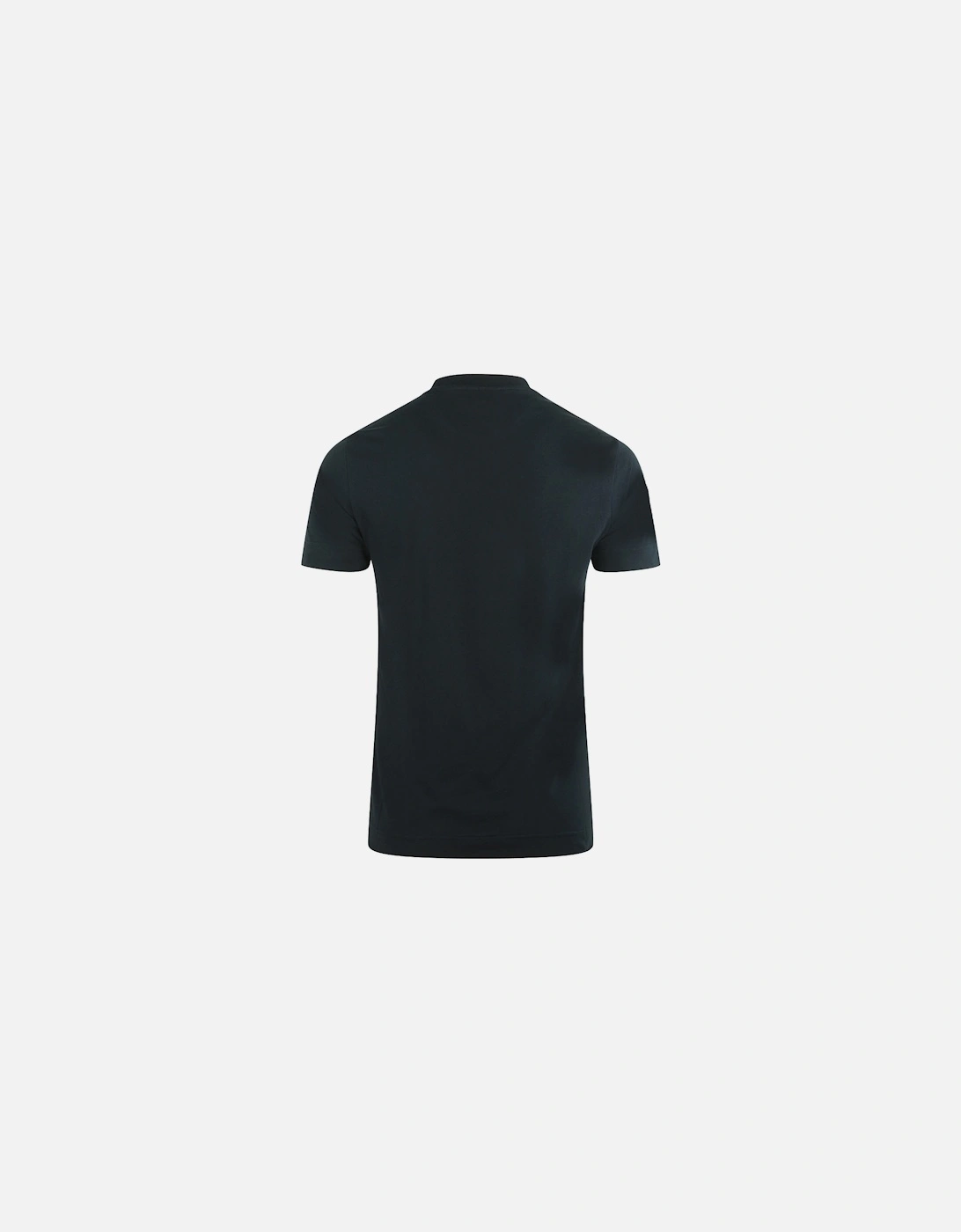 EA Italian Flag Logo Black T-Shirt