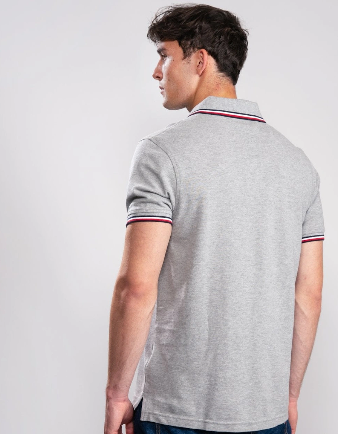 Slim Mens Tipped Polo