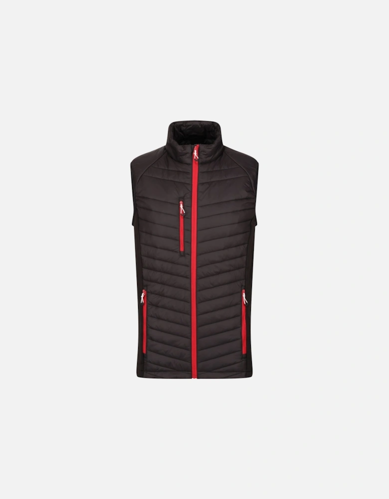 Mens Navigate Quilted Hybrid Gilet