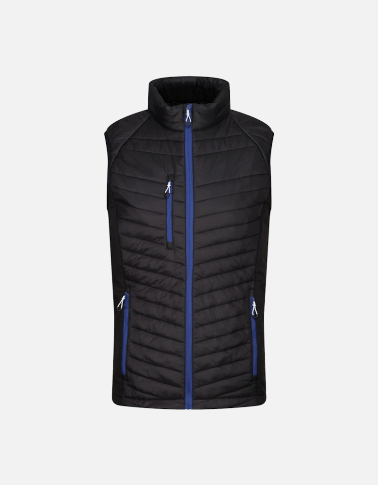 Mens Navigate Quilted Hybrid Gilet