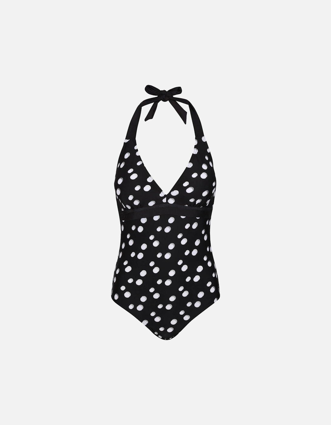 Womens/Ladies Flavia Polka Dot One Piece Swimsuit, 6 of 5