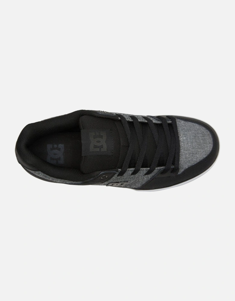 Mens Pure Leather Low Rise Trainers