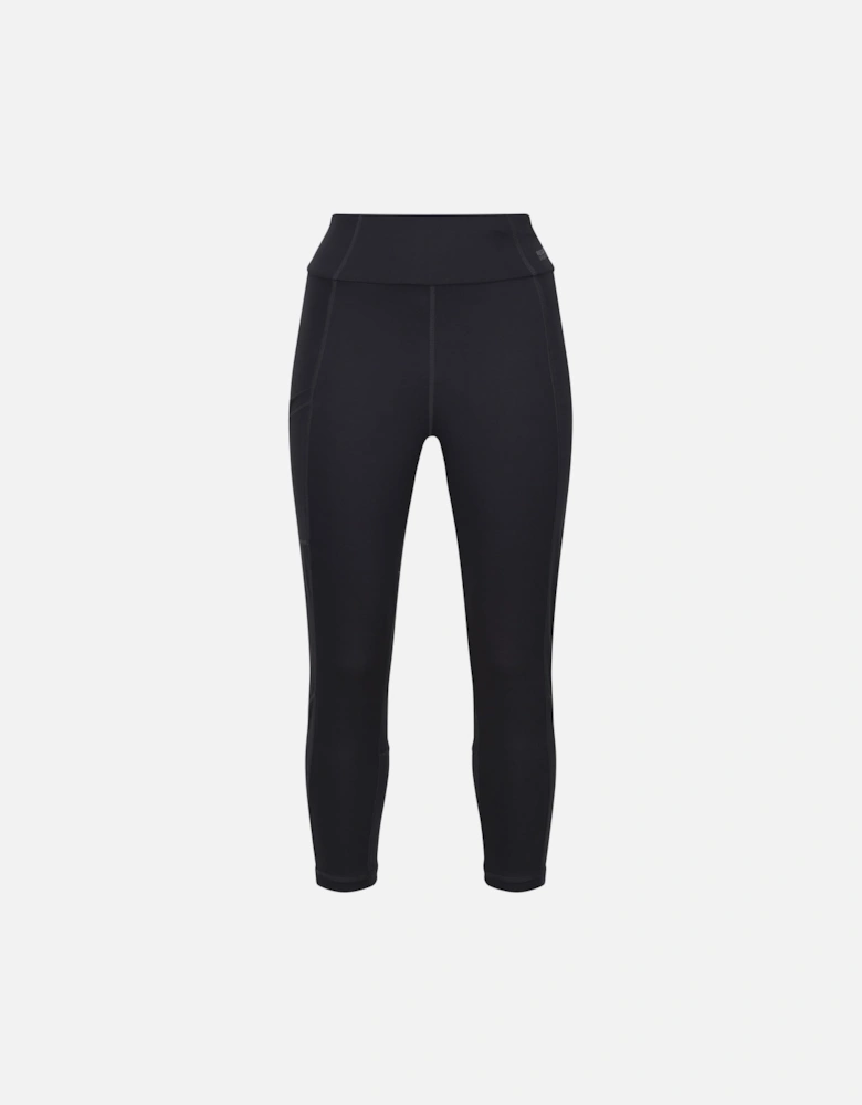 Womens/Ladies Holeen Stretch Breathable 3/4 Leggings