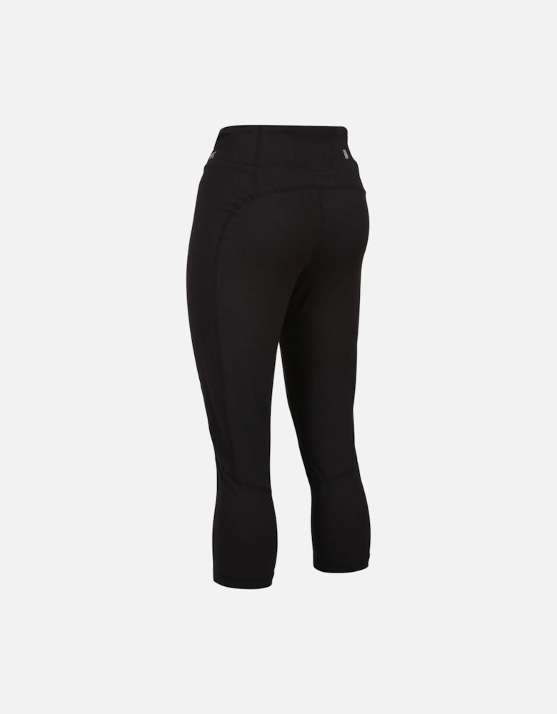 Womens/Ladies Holeen Stretch Breathable 3/4 Leggings