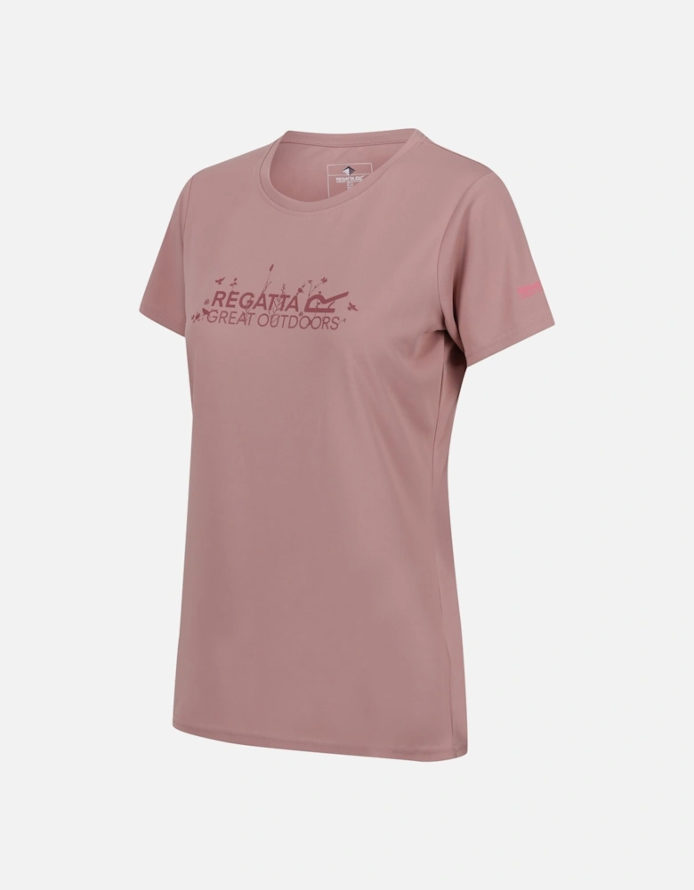 Womens/Ladies Fingal VII Logo T-Shirt
