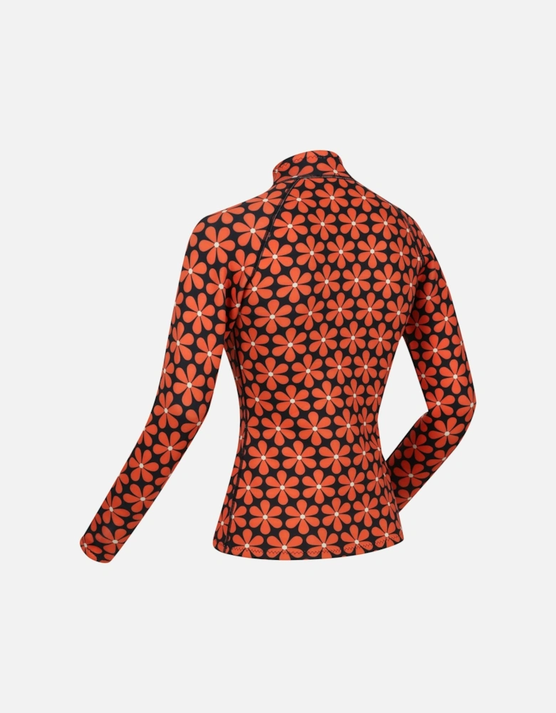 Womens/Ladies Orla Kiely Daisy Scuba Top