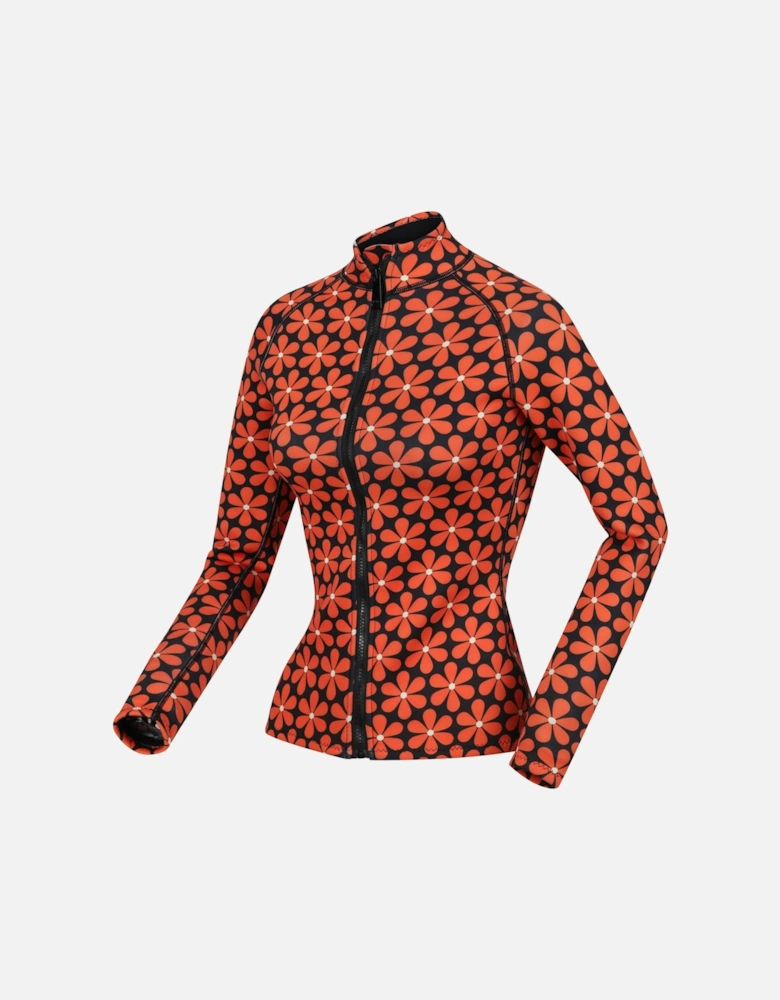 Womens/Ladies Orla Kiely Daisy Scuba Top