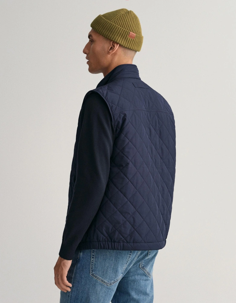 Mens Quilted Windcheater Vest