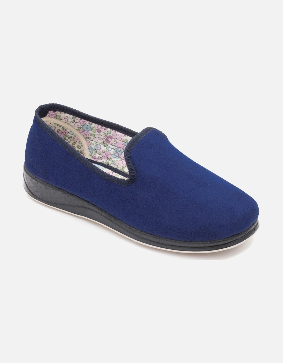 Repose Womens Fully Lined Slippers, 3 of 2