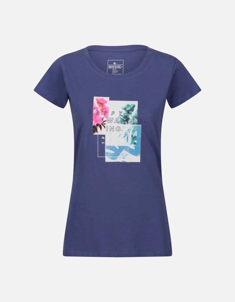 Womens/Ladies Breezed III Happy Wandering T-Shirt