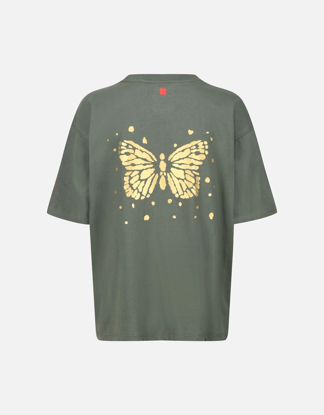 Womens/Ladies Christian Lacroix Bellegarde Butterfly Back Print T-Shirt