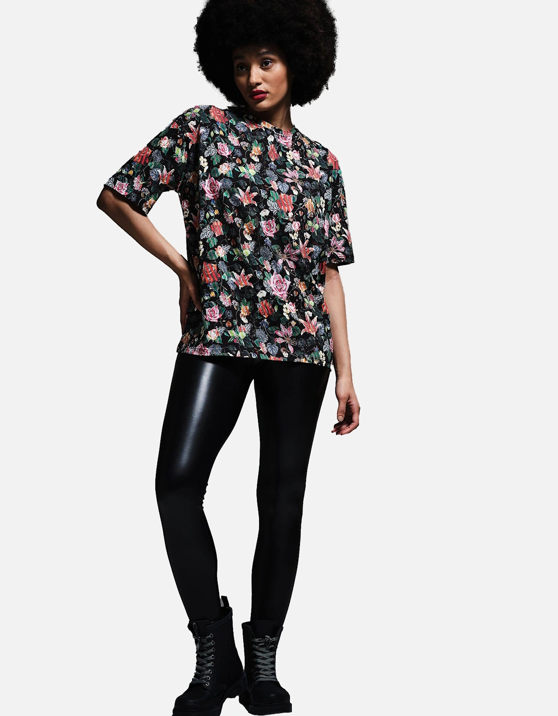 Womens/Ladies Christian Lacroix Bellegarde Floral T-Shirt