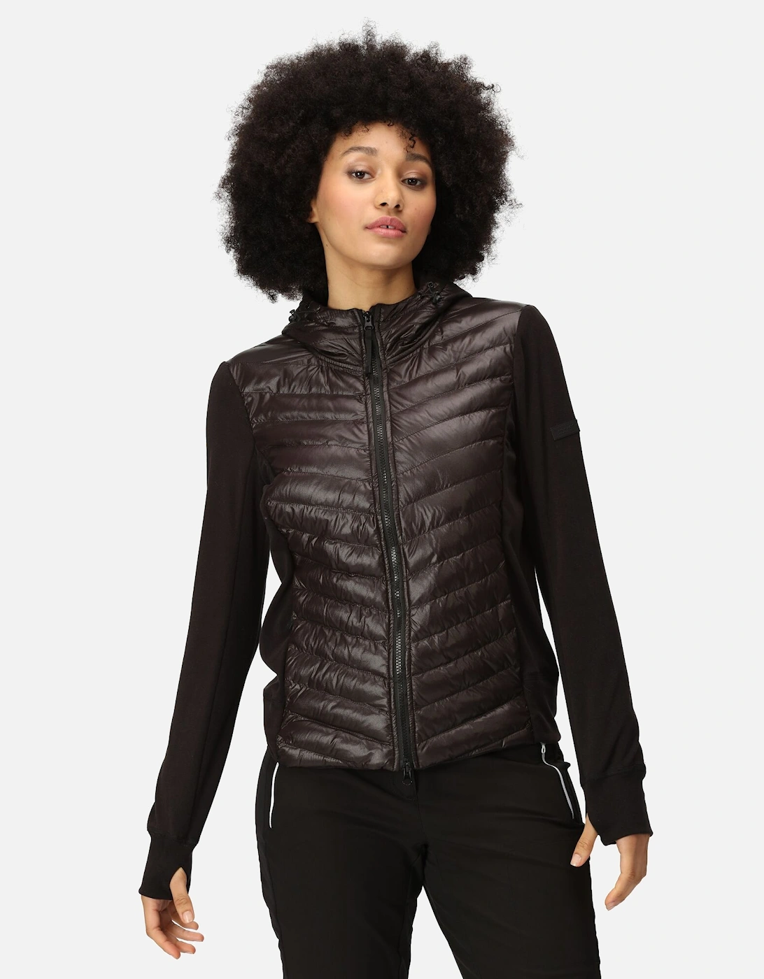 Womens/Ladies Kelton Baffled Padded Jacket