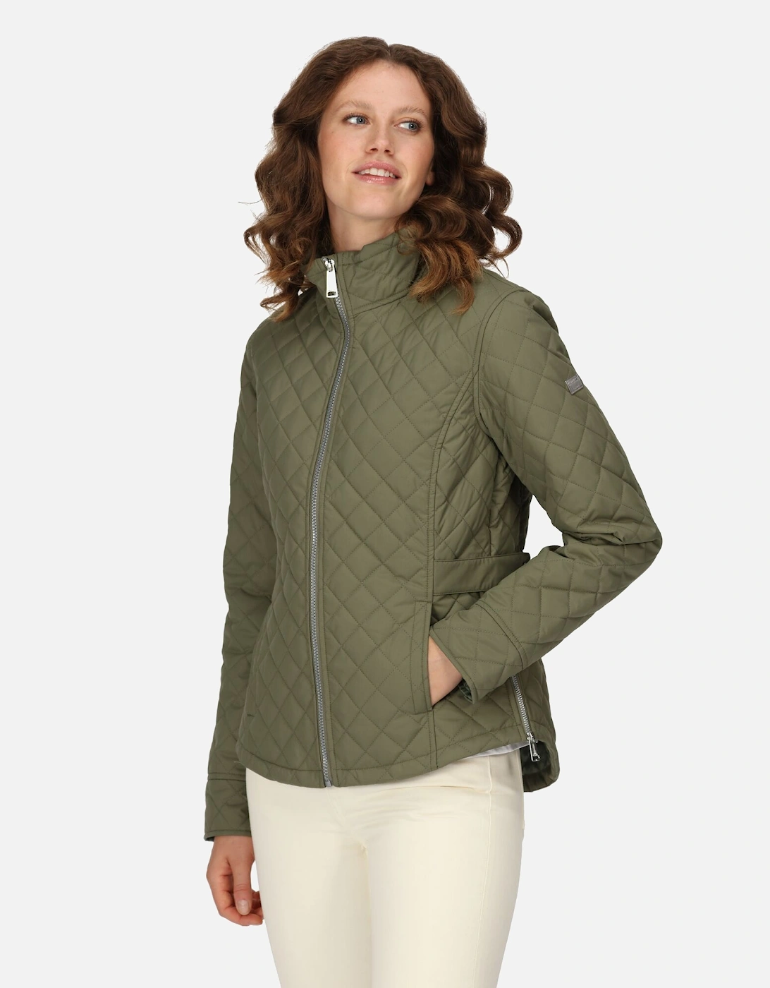 Womens/Ladies Carmine Quilted Padded Jacket