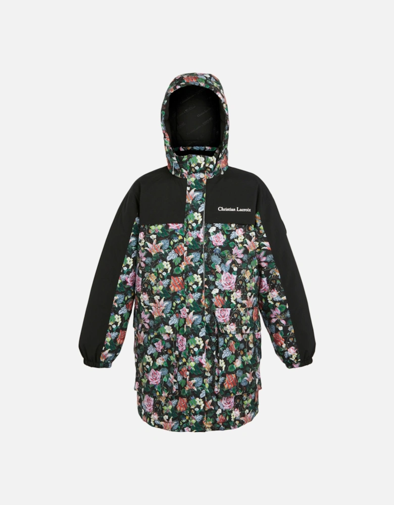 Womens/Ladies Christian Lacroix Cailar Floral Longline Waterproof Jacket