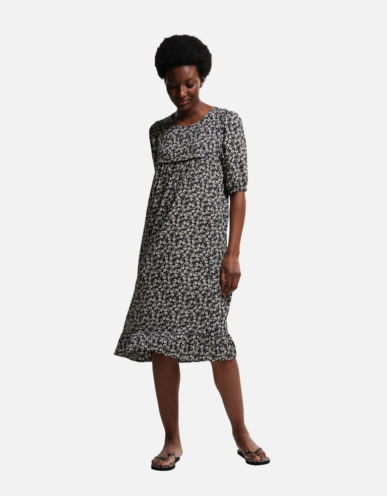 Womens/Ladies Orla Kiely Parsley Short-Sleeved Smock Dress