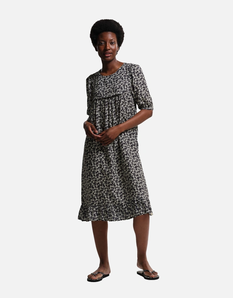 Womens/Ladies Orla Kiely Parsley Short-Sleeved Smock Dress